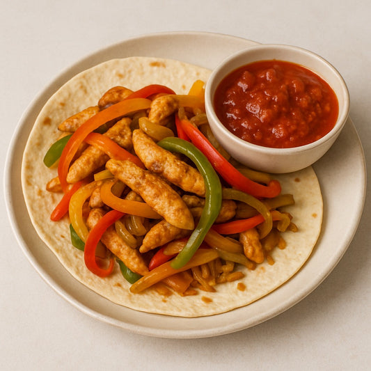Chicken Fajitas with Tortillas